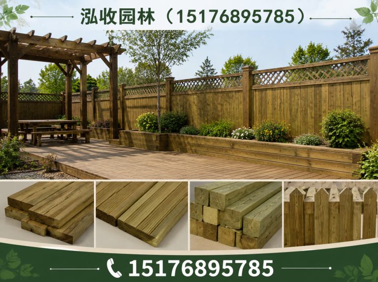 临沧京津冀防腐木工程展示图